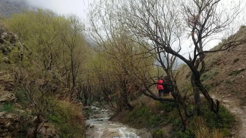 آبشار دره نوسنگ حصارک - تصویر 3
