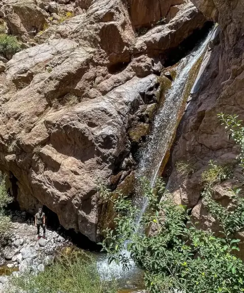 آبشار وری‌ید، البرز