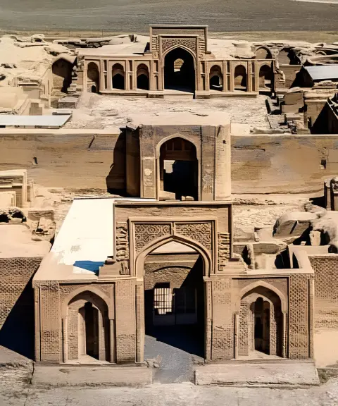 کاروانسرای رباط شرف، خراسان رضوی