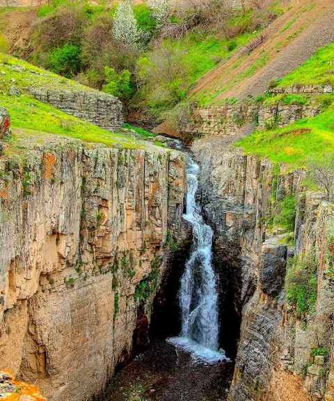 آبشار دومولی، اردبیل