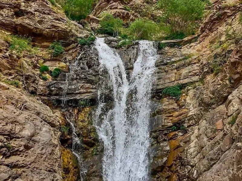آبشار برگ جهان
