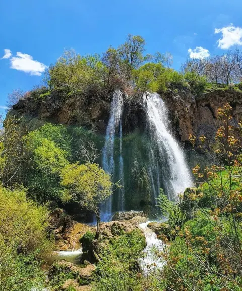 آبشار اوزان، آذربایجان غربی