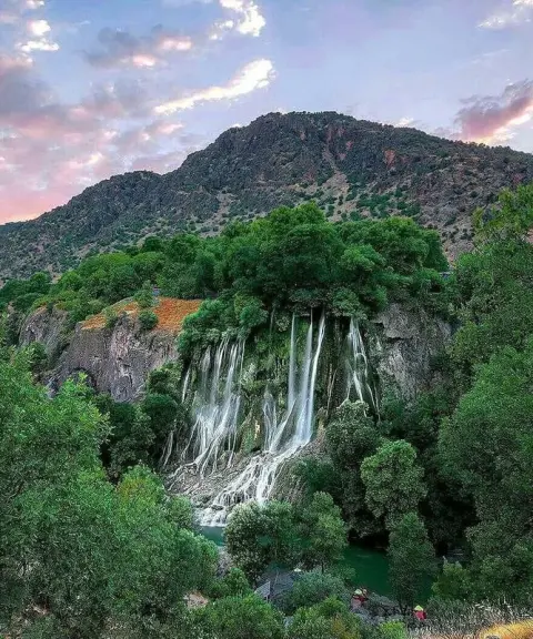 آبشار وارک، لرستان
