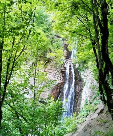 آبشار آلوچال، سمنان