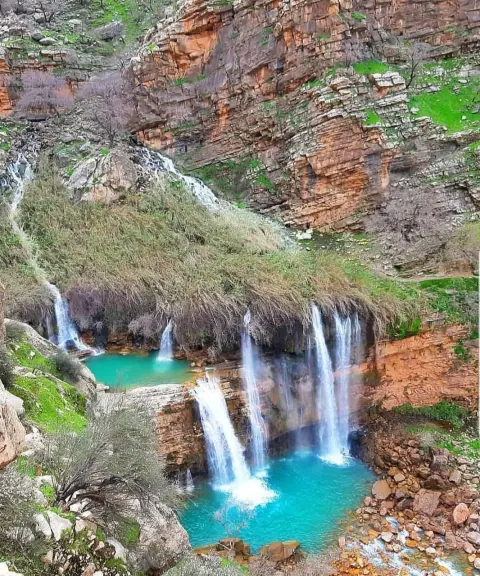 آبشار سنگ مار، خوزستان