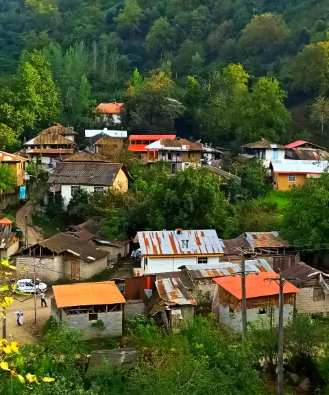 روستای پردین لنگه، گیلان