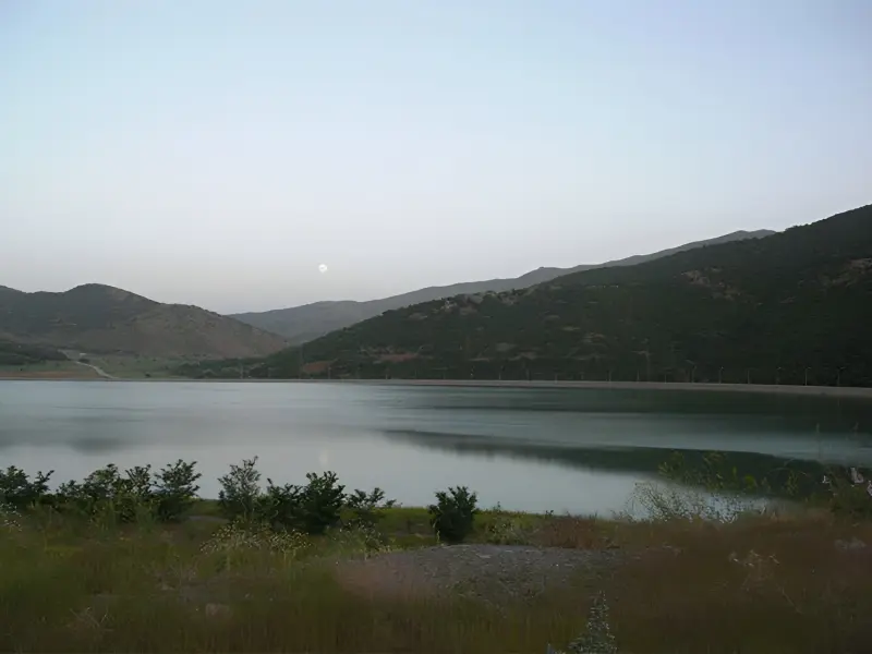 دریاچه سد بانه